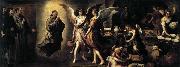 MURILLO, Bartolome Esteban Angels- Kitchen china oil painting reproduction